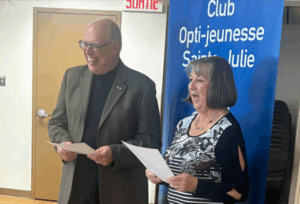 Une page d’histoire est tournée au Club Optimiste Sainte-Julie
