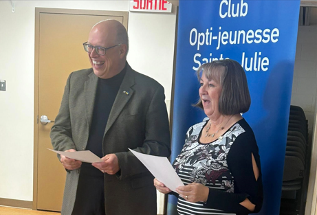 Une page d’histoire est tournée au Club Optimiste Sainte-Julie