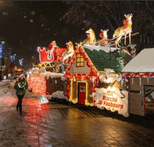 Défilé du père Noël le 6 décembre à Sainte-Julie