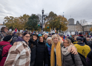 La région bien présente à la Marche mondiale des femmes