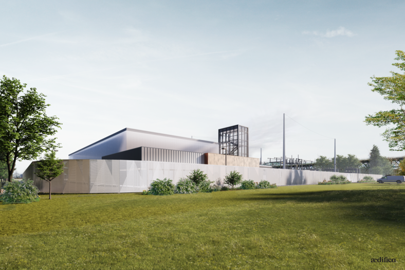 Illustration du nouveau poste Marie-Victorin.