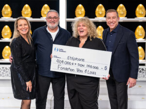 Poule aux œufs d’or: la Fondation Véro & Louis gagne!