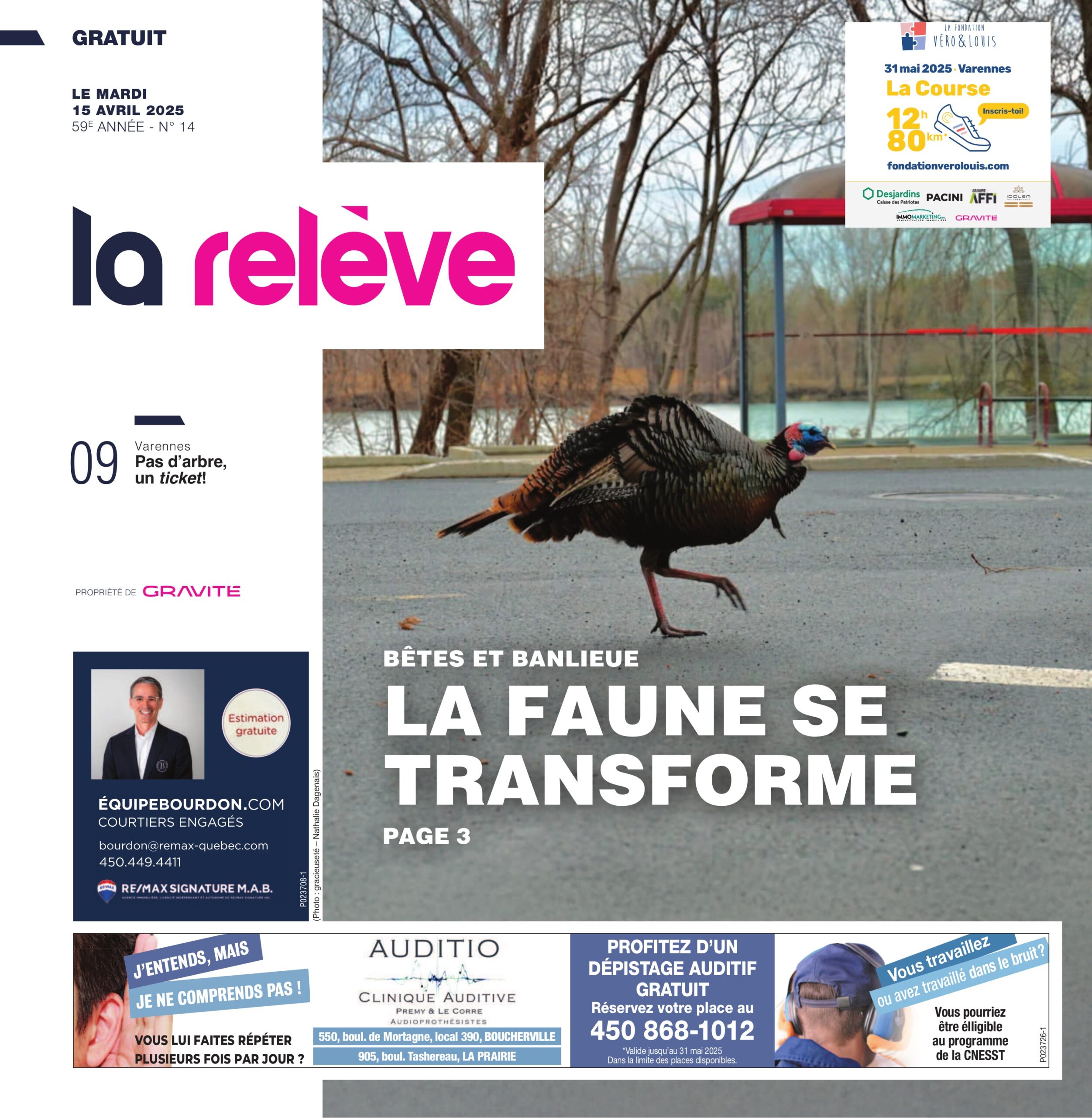 La Relève – 15 avril 2025