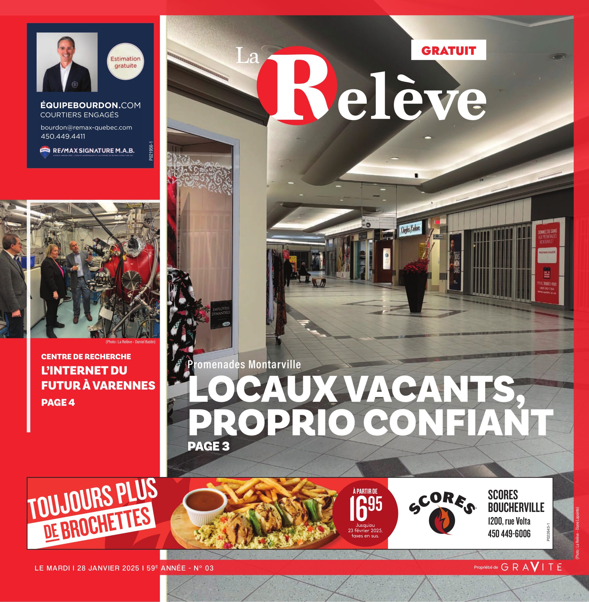 La Relève – 28 janvier 2025