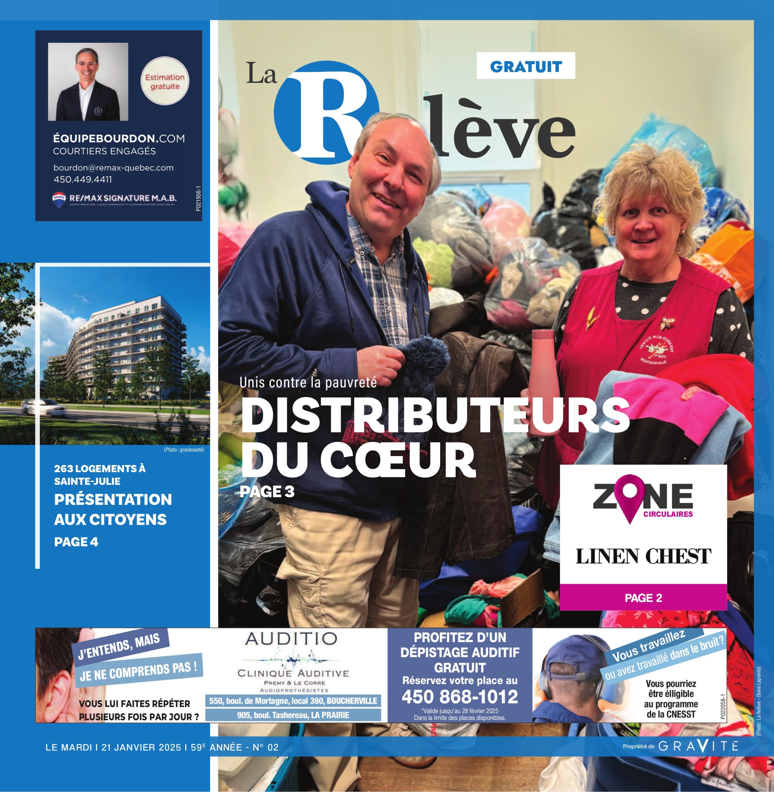 La Relève – 21 janvier 2025