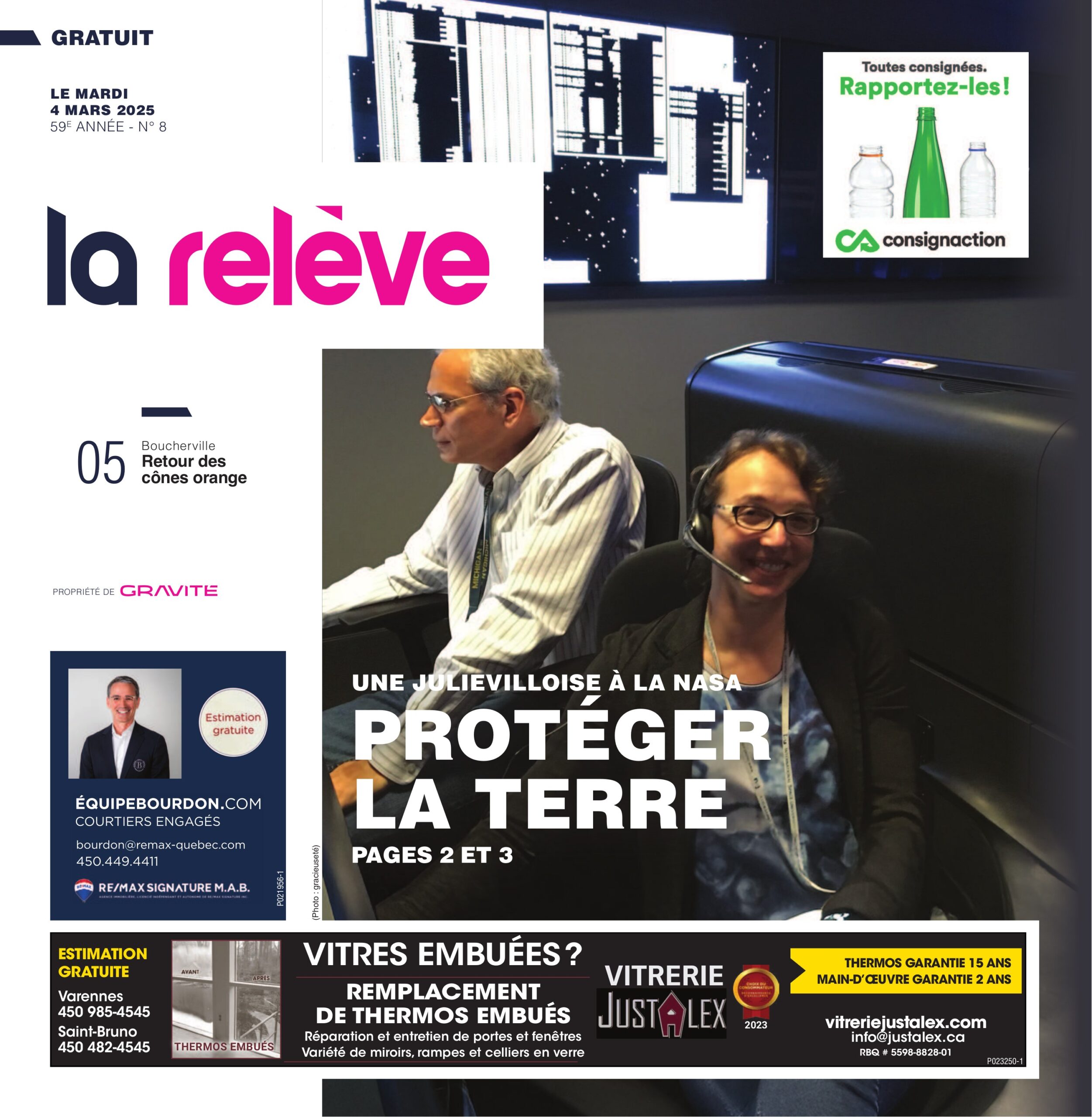 La Relève – 4 mars 2025