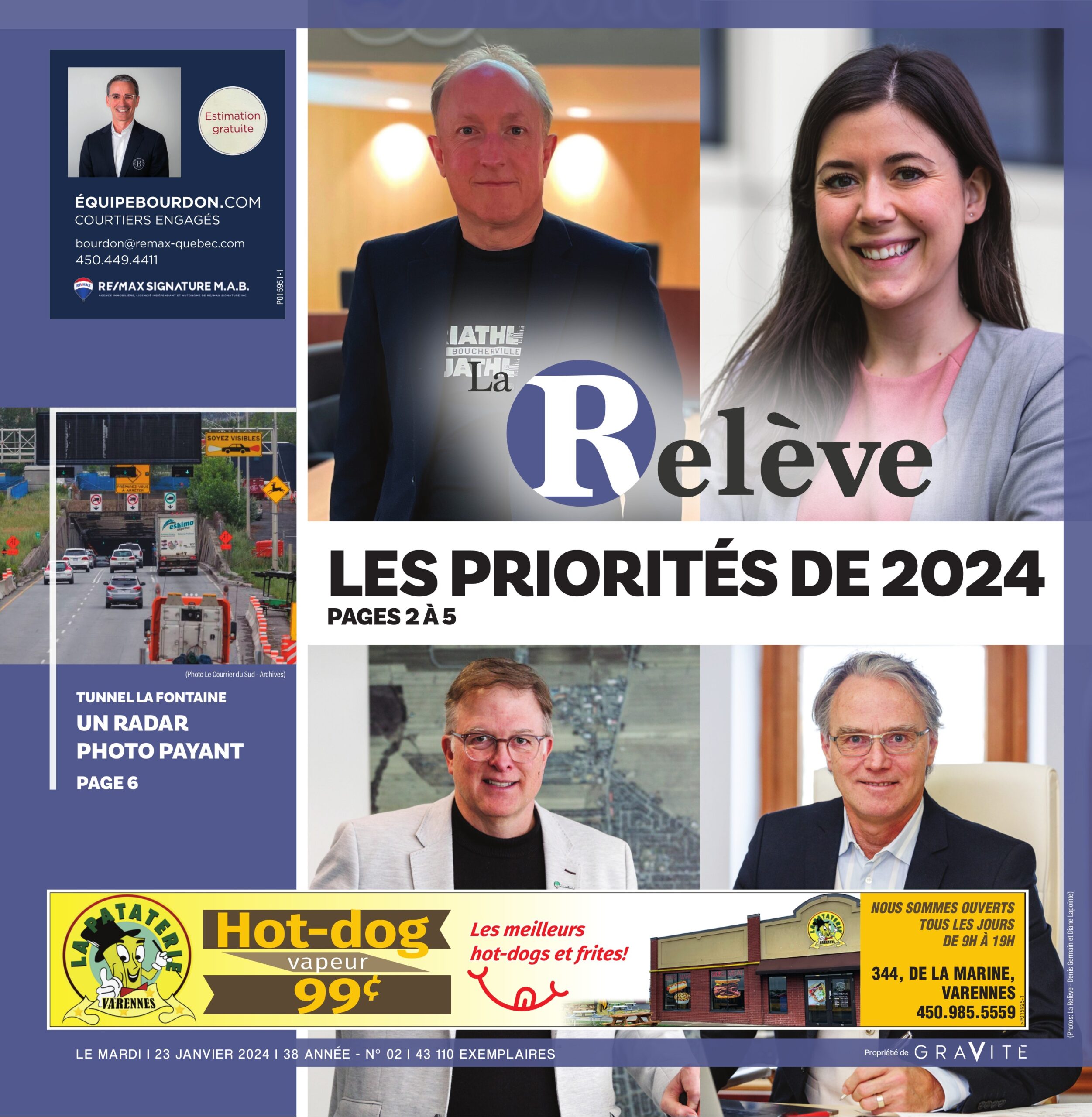 La Relève – 23 janvier 2024