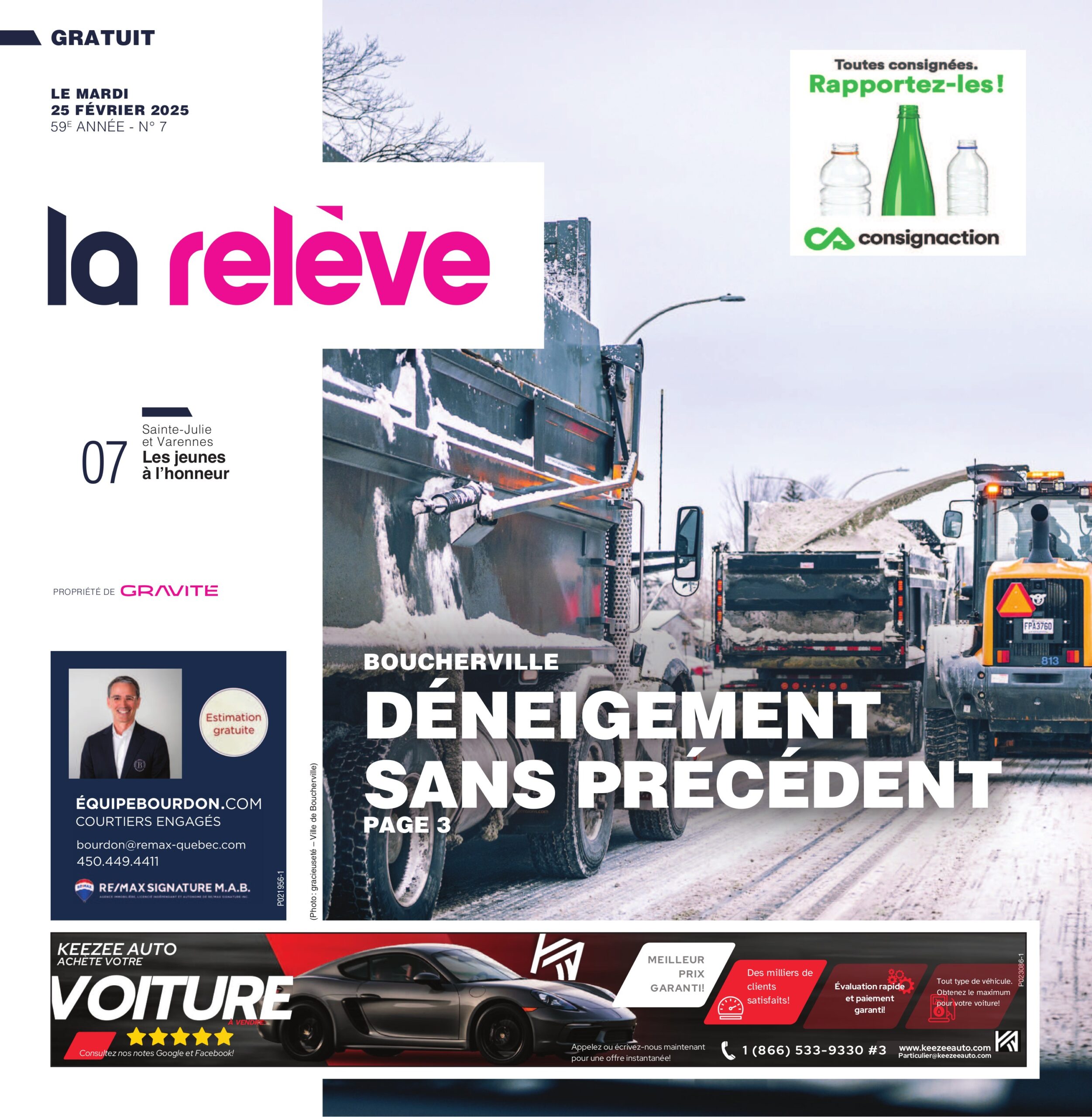 La Relève – 25 février 2025