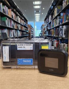 Bibliothèque : Longueuil offre l’emprunt de bornes wifi