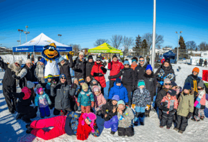 Une tempête… de Plaisirs d’hiver à Varennes!