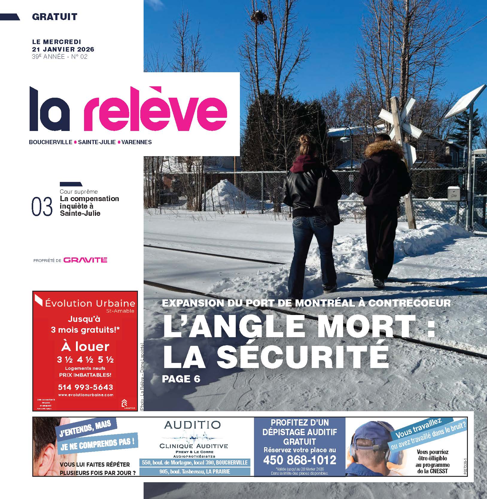 La Relève – 21 janvier 2026