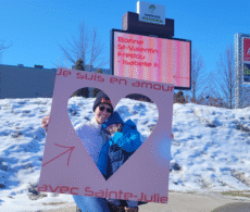 Saint-Valentin: l’amour va déferler à nouveau à Sainte-Julie