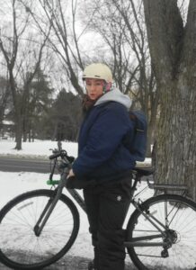 Un mode de vie sur deux roues pour Karen Coffman : à vélo, toute l’année à Boucherville