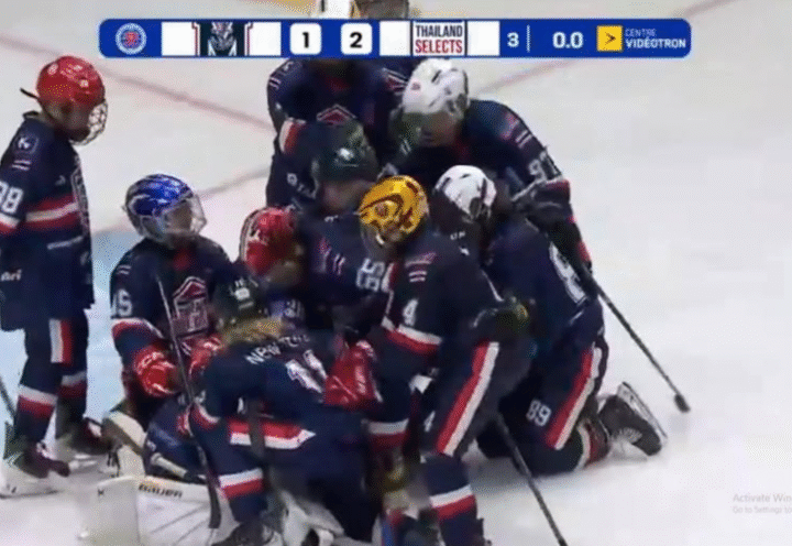 Sorel/Sainte-Julie : 1 Thaïlande : 2!