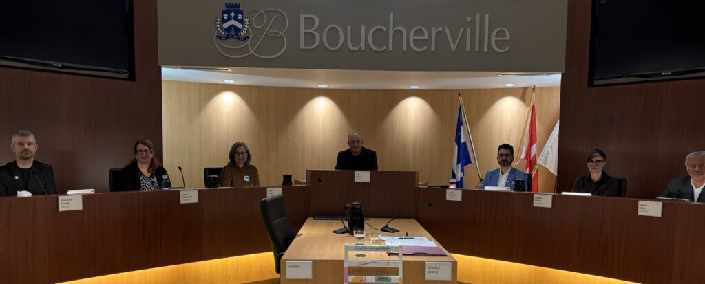 salaire élus Boucherville