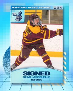 Premier contrat professionnel pour le Varennois Sean Larochelle