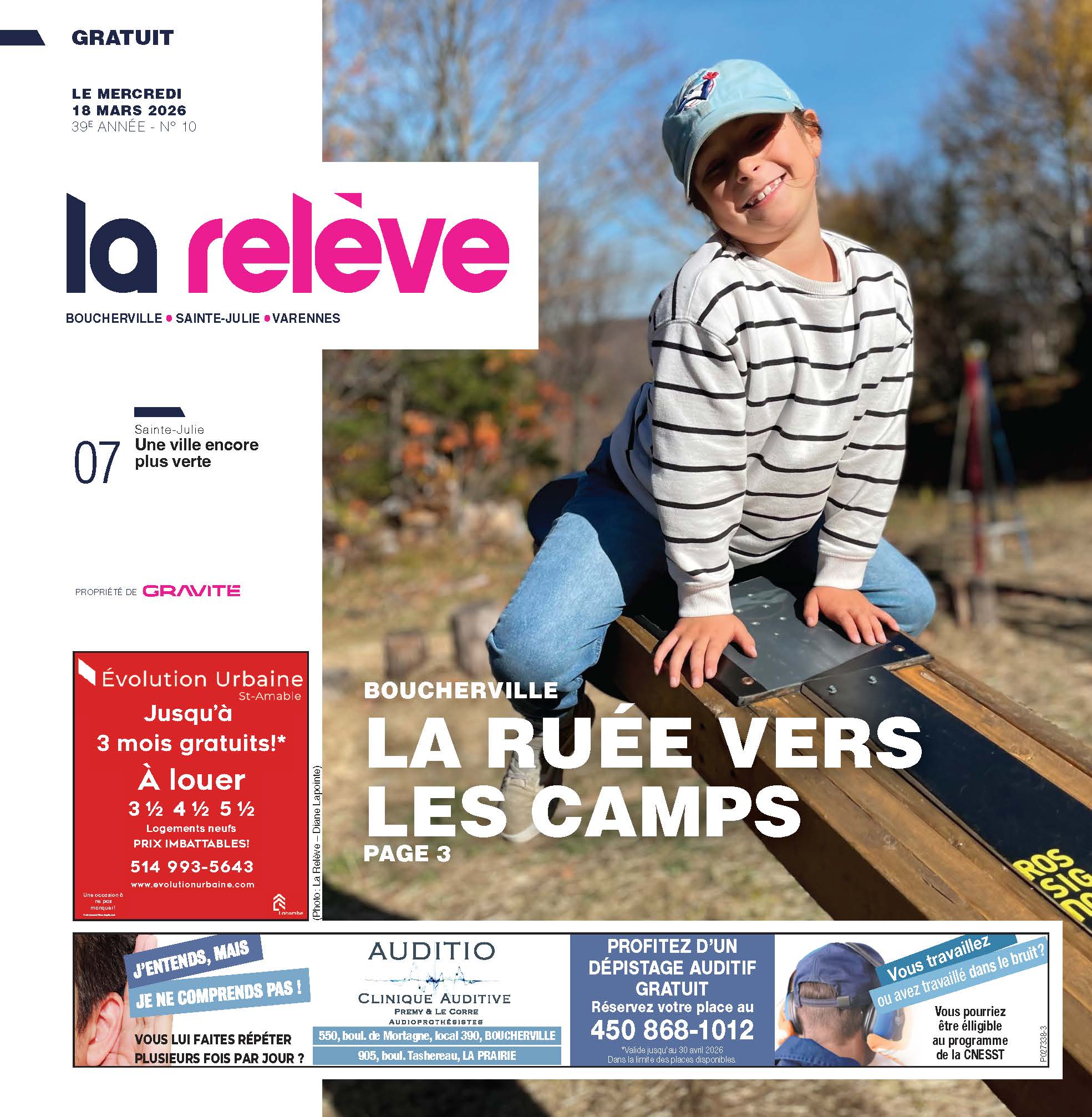 La Relève – 18 mars 2026