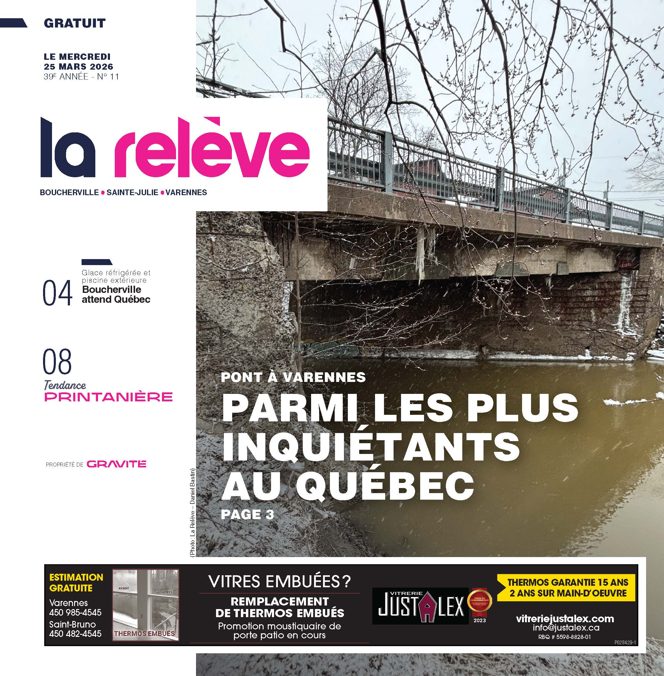 La Relève – 25 mars 2026