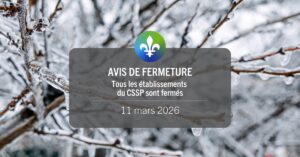 Verglas: le Centre de services scolaire des Patriotes fermé mercredi