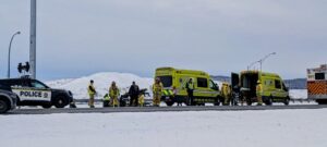 Important accident sur l’A20: un jeune lutte pour sa vie