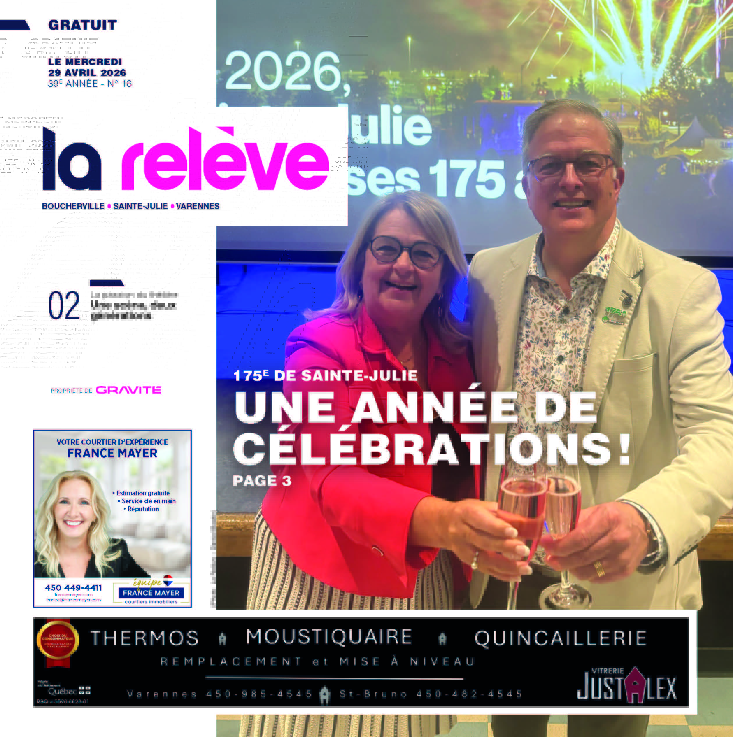 La Relève – 29 avril 2026