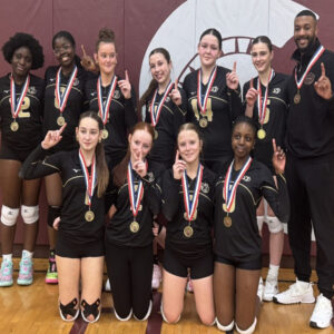 Un exploit en volleyball
