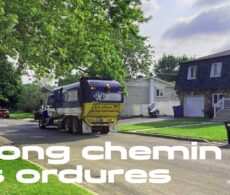 Le long chemin des ordures