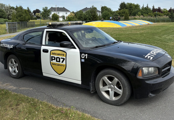Patrouille de sécurité à Varennes: dans les parcs un mois plus tôt