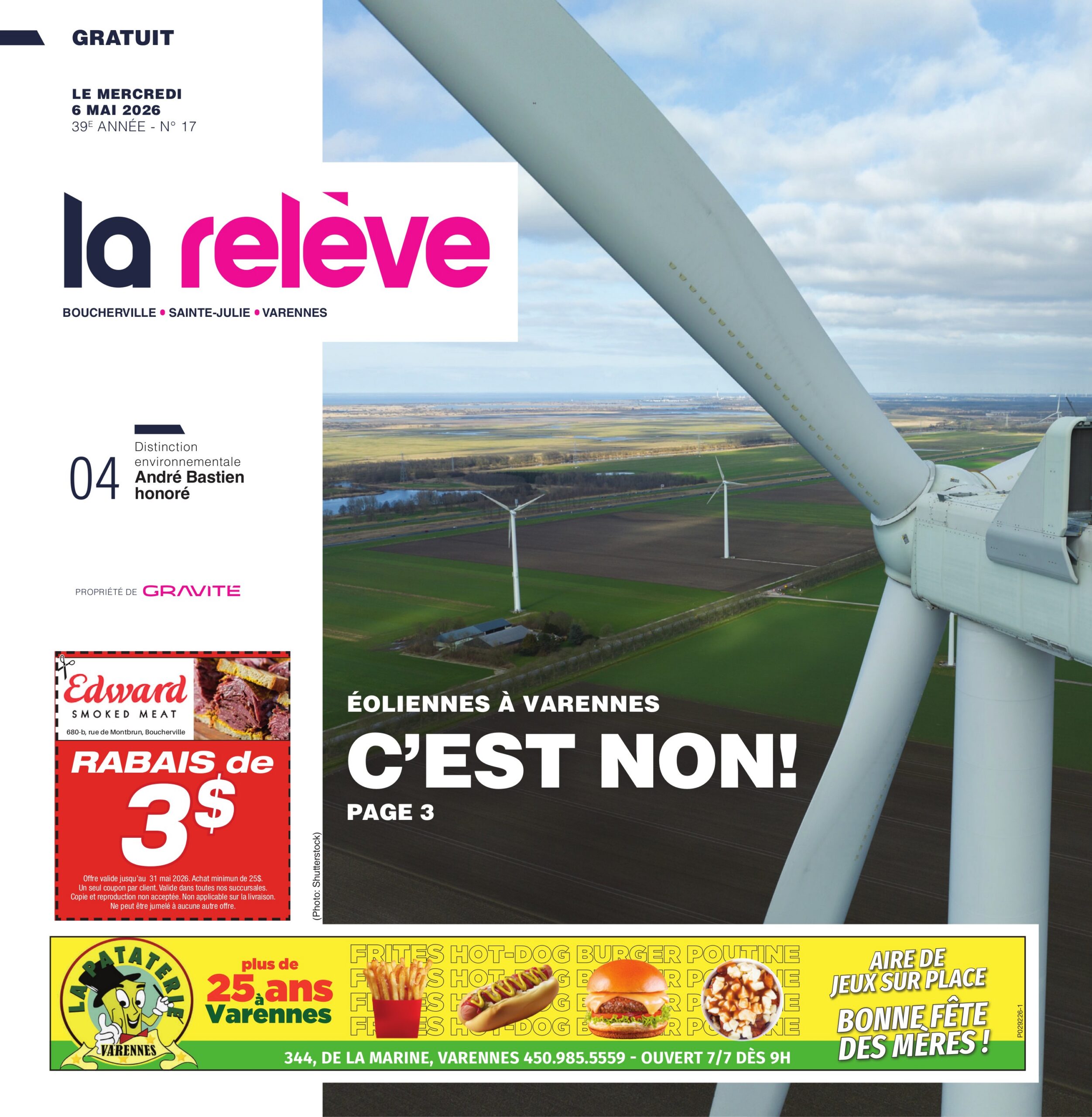 La Relève – 6 mai 2026