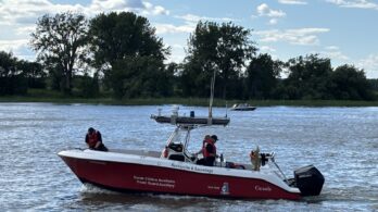Même si le fleuve est plus calme: Boucherville maintient sa vigilance