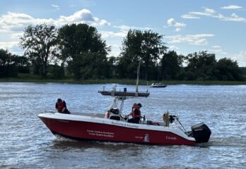 Même si le fleuve est plus calme: Boucherville maintient sa vigilance