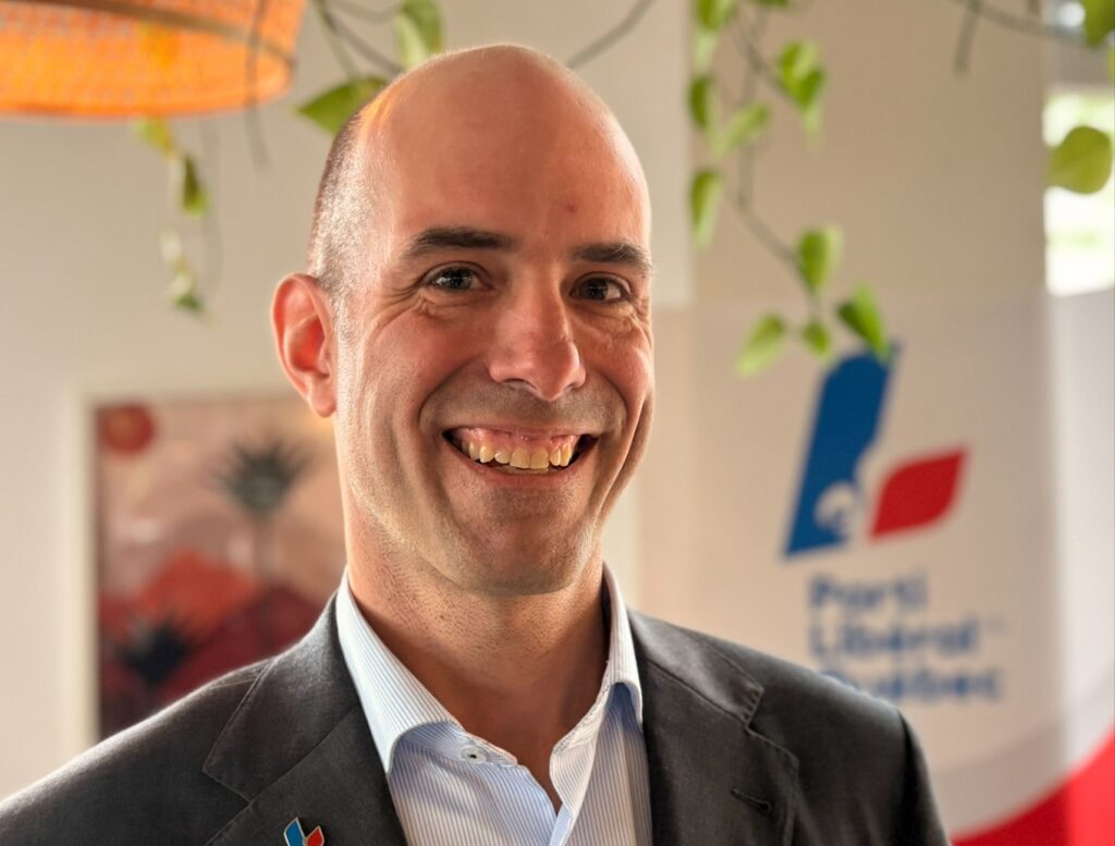 Mathieu Lavoie candidat libéral