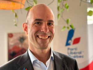 Dans Montarville: Mathieu Lavoie candidat libéral