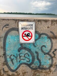 Baignade dans le fleuve à Varennes: un danger bien réel