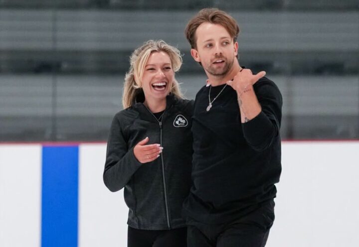 Patinage artistique : Marjorie Lajoie fait équipe avec Jean-Luc Baker