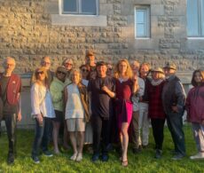 Belle fête entre voisins