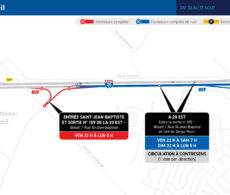 Autoroute 20: une autre fermeture qui aura des impacts sur la circulation
