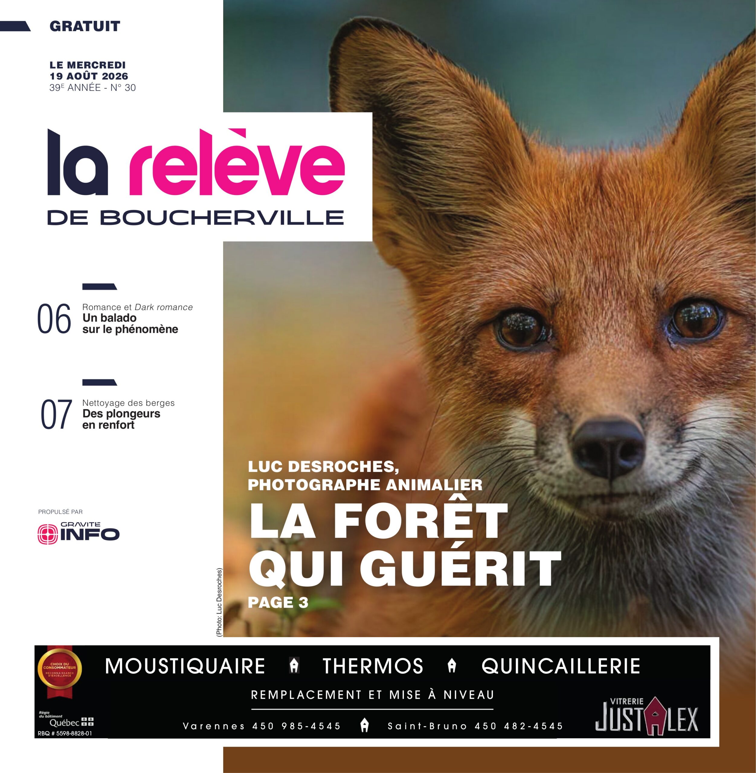 La Relève de Boucherville – 19 août 2026