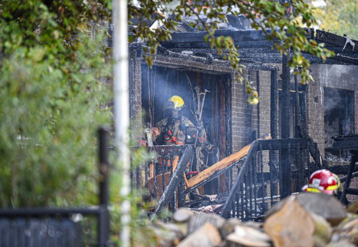 Feu de bâtiment à Longueuil