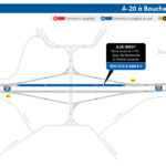Une autre fermeture de l’autoroute 20 à Boucherville dès ce vendredi