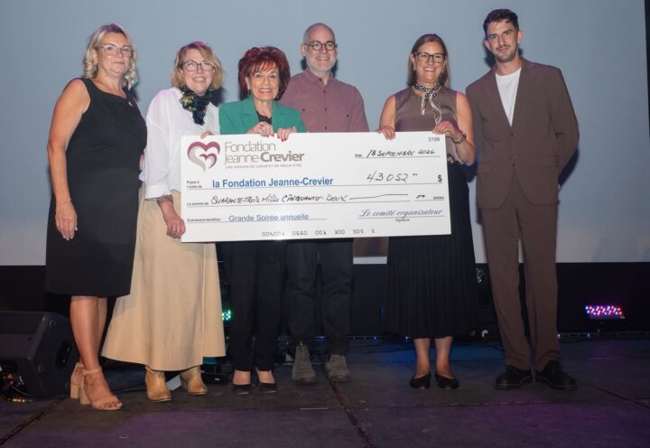 43 052$ pour aider la mission de la Fondation Jeanne-Crevier