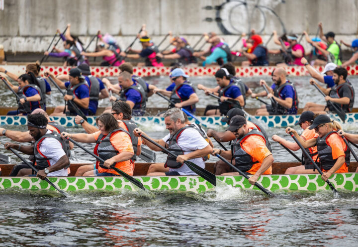 Course de bateaux dragons: 195 204$ pour la Fondation Pierre-Boucher