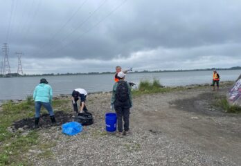Nettoyage des berges: merci à la cinquantaine de bénévoles