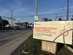 Réouverture de la rue Principale à la circulation à Sainte-Julie