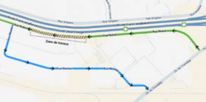 Sur la rue Nobel à Boucherville, en bordure de l’A-20: des travaux jusqu’au 30 octobre