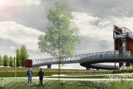 Longueuil dévoile son projet de passerelle-belvédère