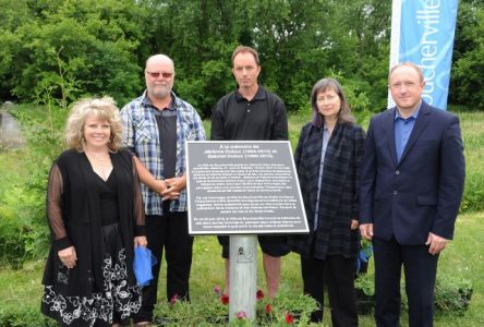 Inauguration d’une plaque commémorative ?à la mémoire de Jérémie et Gabriel Dubuc