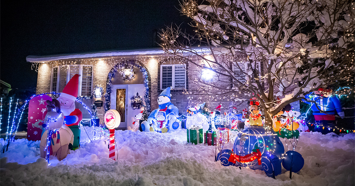 les Varennois ont illuminé leur ville pour Noël