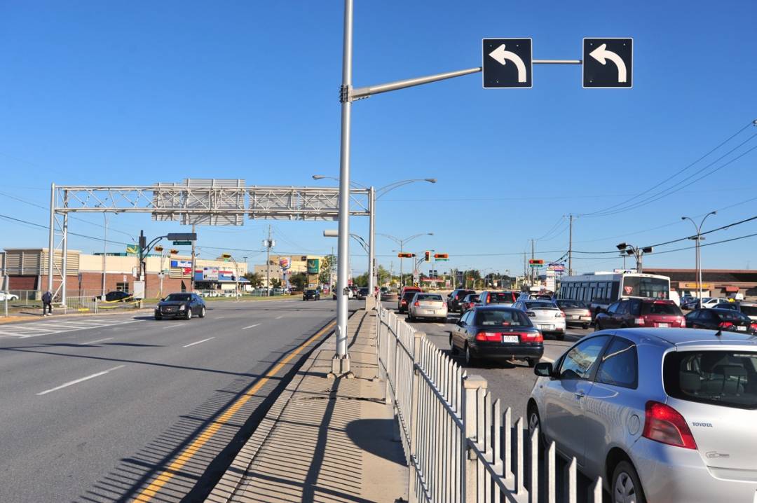 Le boulevard Taschereau, pire route de la Montérégie, selon un sondage