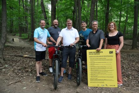 Une nouvelle piste de vélo de montagne au parc Edmour-J.-Harvey